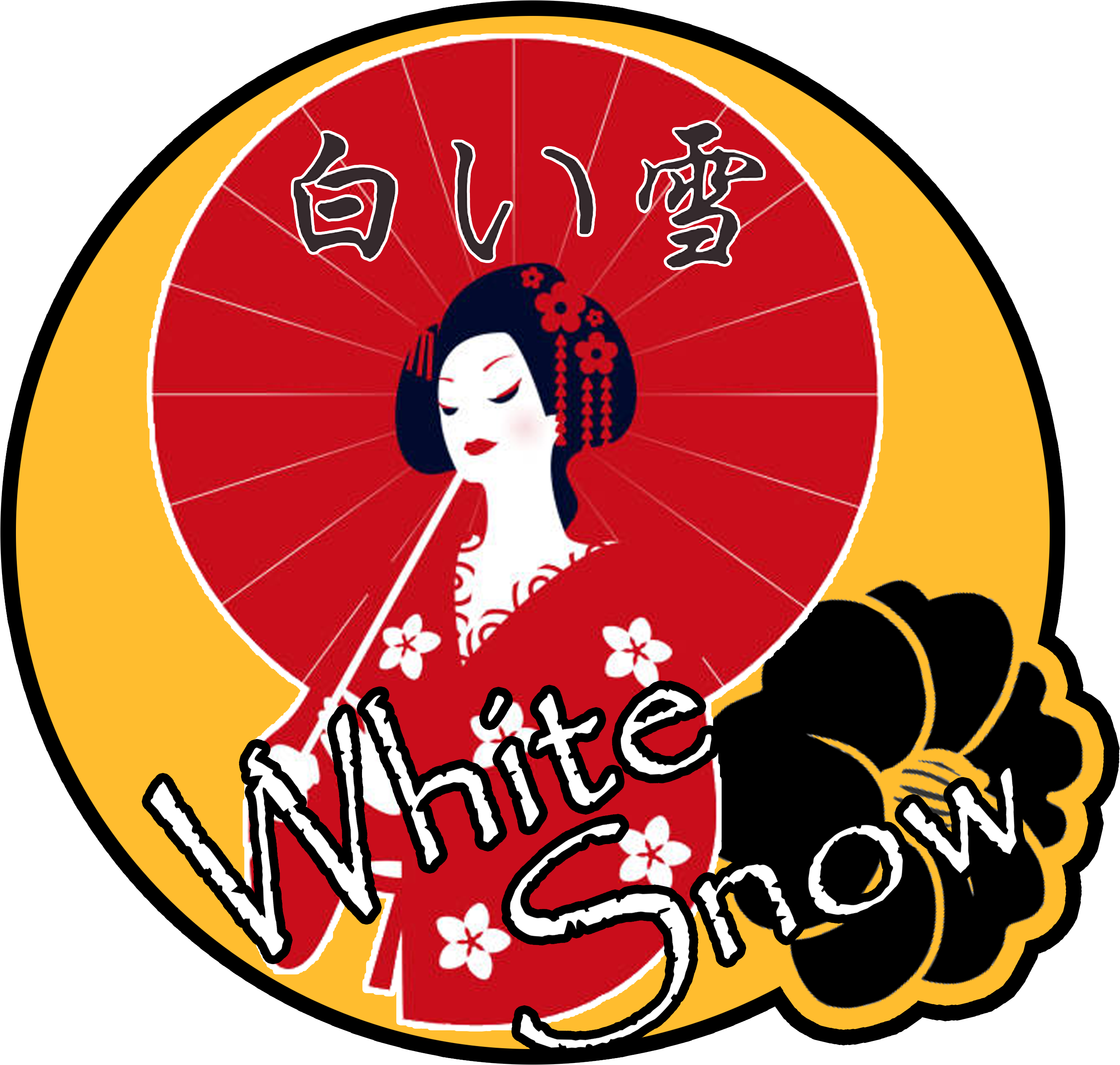 This is a logo I made for the fictional ship of the White Snow.